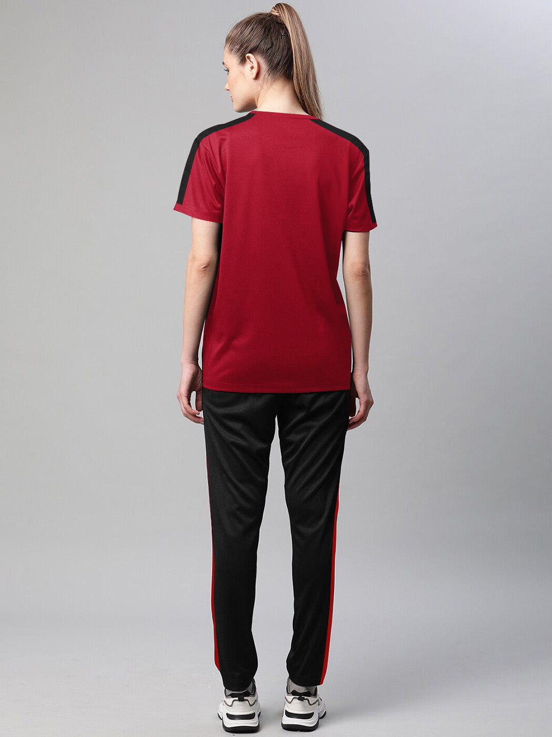 Nik Red & Black Dri-Fit Tracksuit