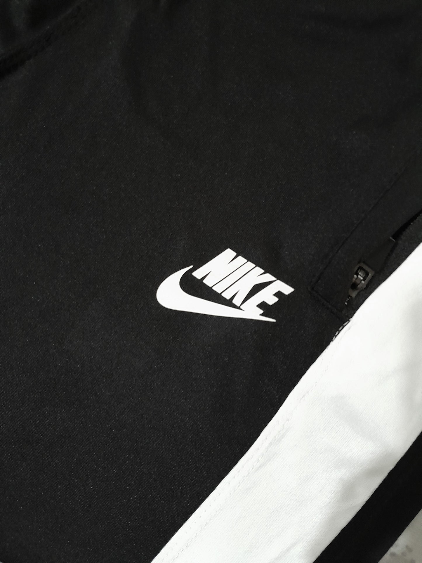 Nik White & Black Dri-Fit Tracksuit