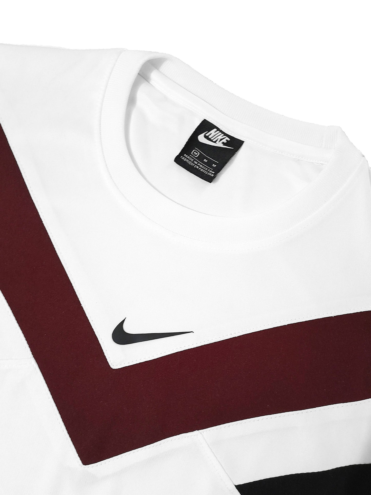 NIK White & Maroon Dri-Fit Tracksuit