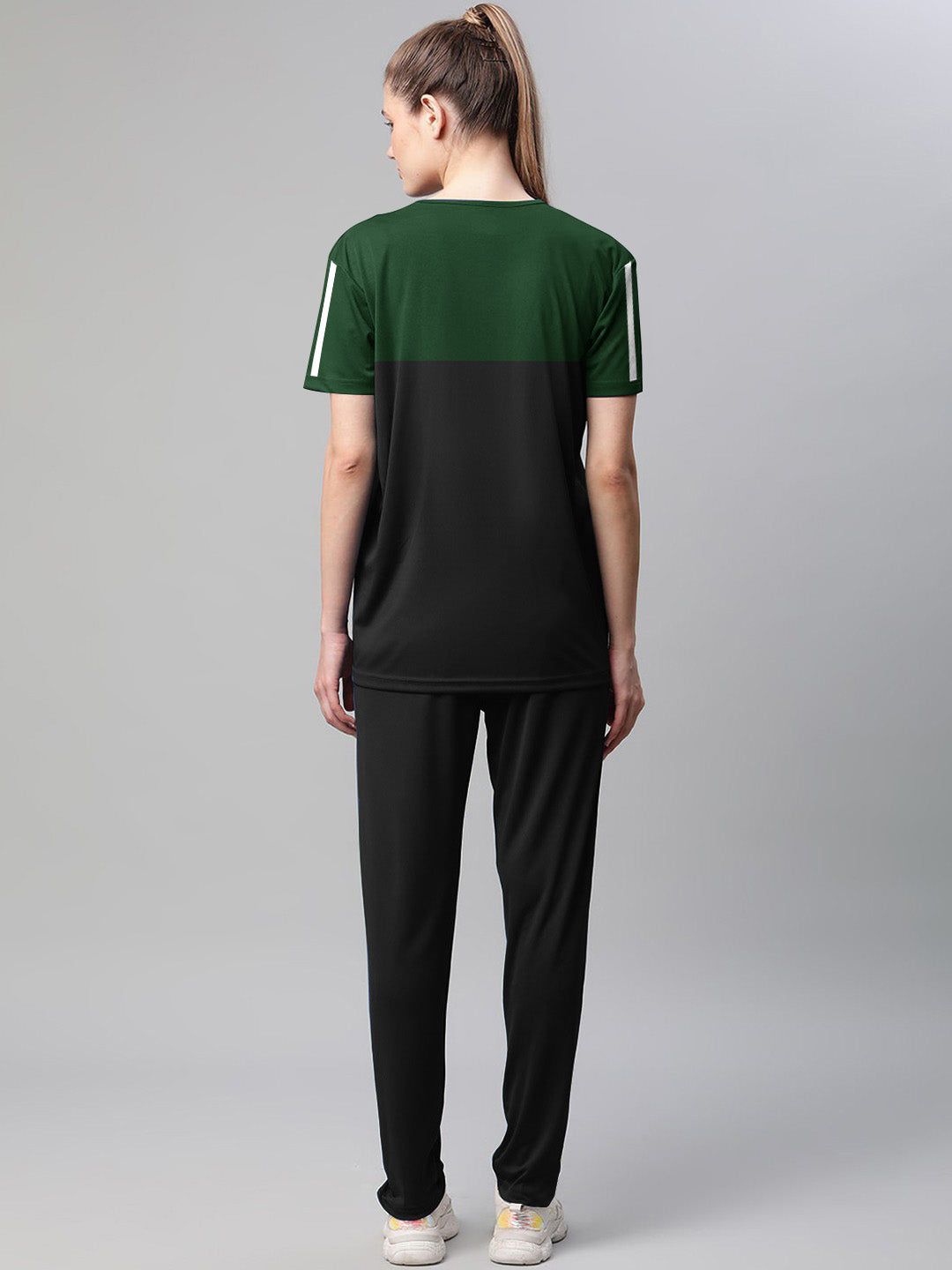 Adi Black & Green  Dri-Fit Tracksuit