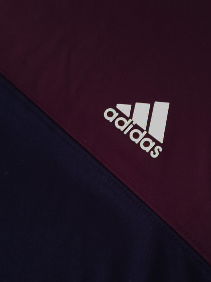 Adi maroon & Navy Blue Dri-Fit Tracksuit