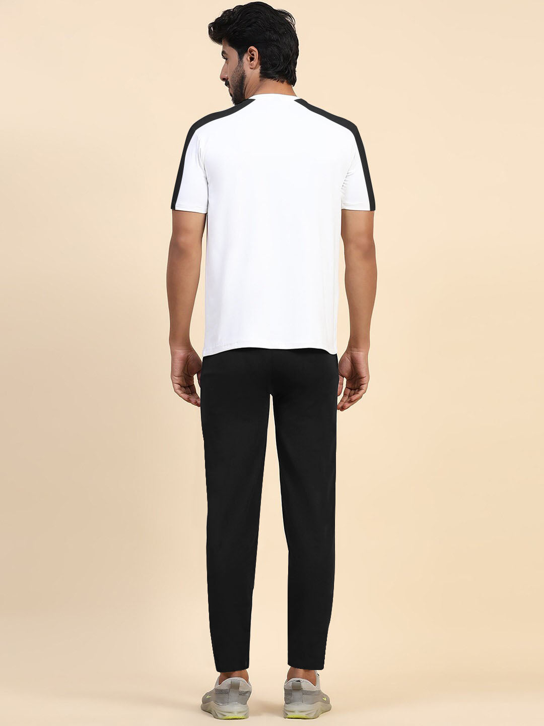 Nik White & Black Dri-Fit Tracksuit